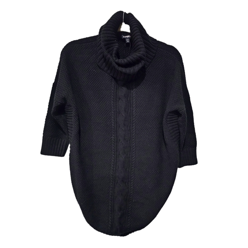 New Express Black Sweater Sz Medium